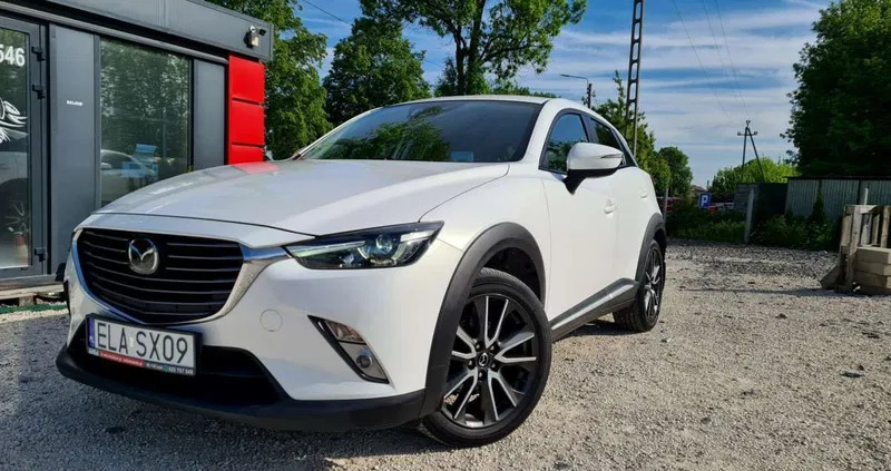 mazda cx-3 Mazda CX-3 cena 63900 przebieg: 175000, rok produkcji 2015 z Chociwel